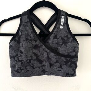 GYMSHARK ADAPT CAMO SEAMLESS SPORTS BRA